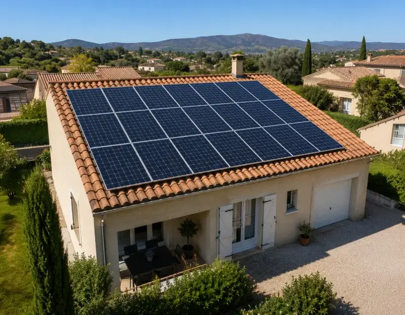 Prime à l'autoconsommation panneaux solaires Andoins — aide financière de l'État